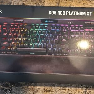 New in box!! Corsair K95 RGB Platinum XT Mechanical Gaming Keyboard